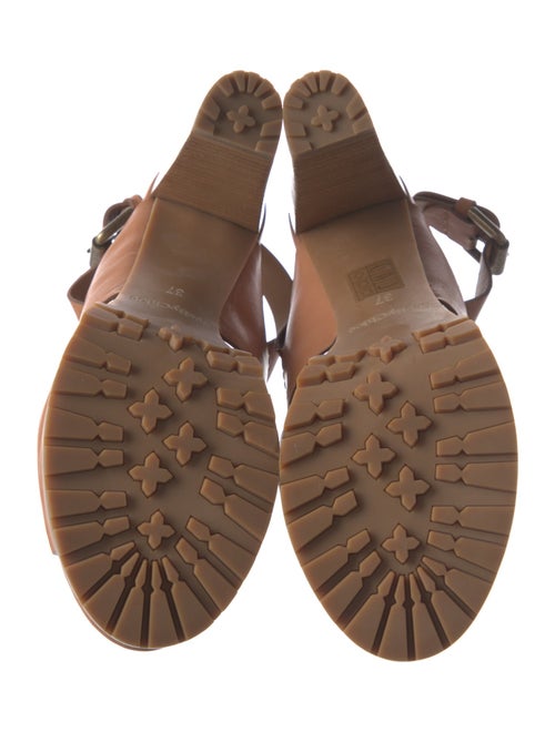 See by Chloé Leather Slingback Sandals