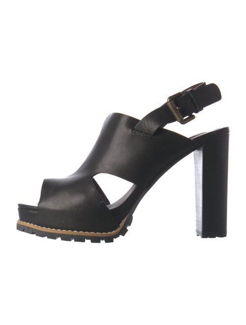 See by Chloé Leather Slingback Sandals