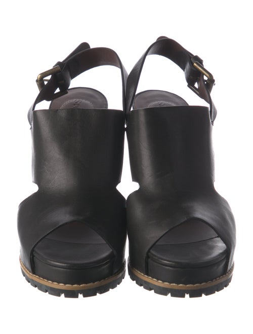 See by Chloé Leather Slingback Sandals