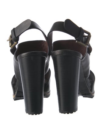 See by Chloé Leather Slingback Sandals