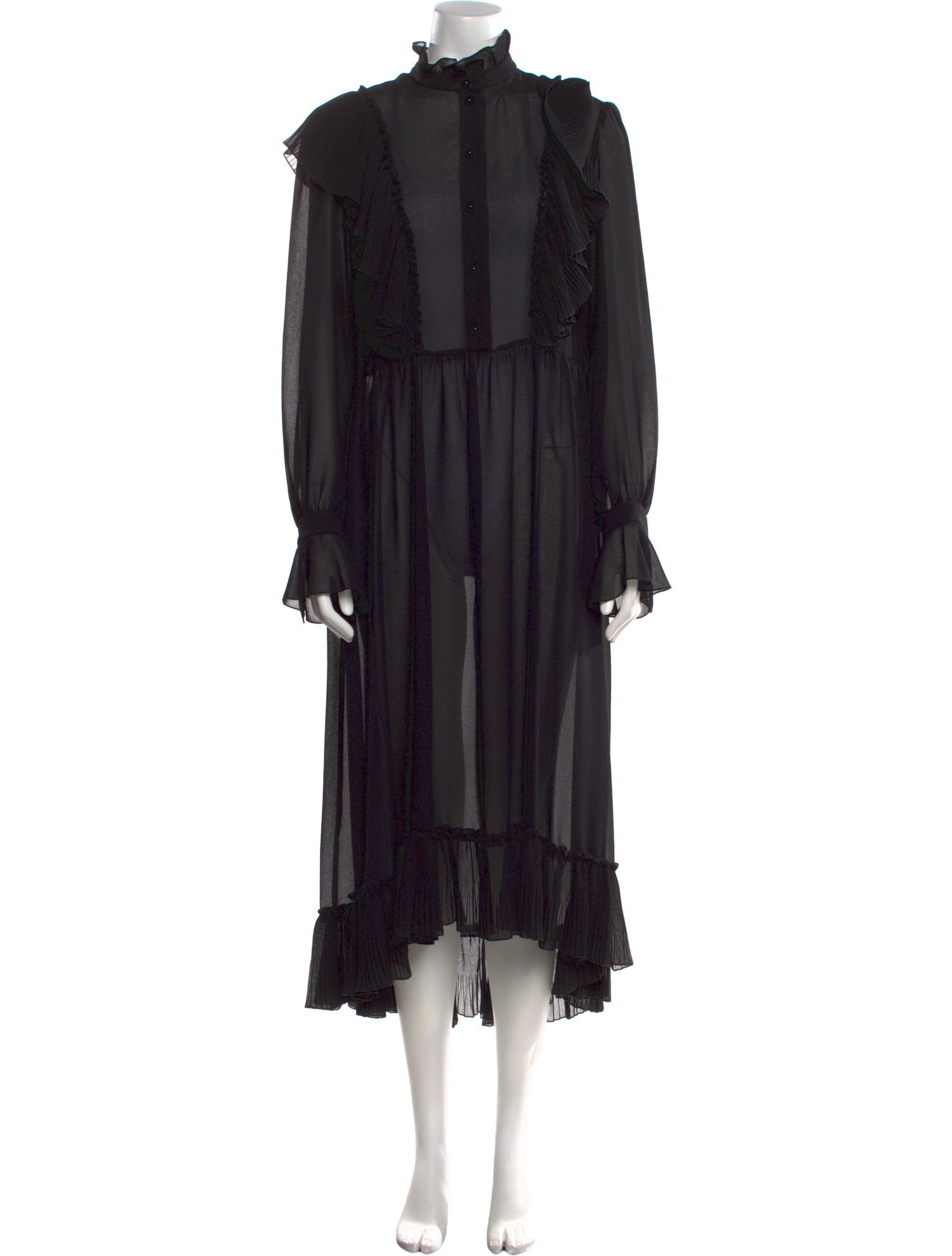 See by Chloé Mock Neck Long Dress