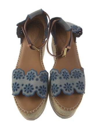 See by Chloé Suede Patterned Espadrilles