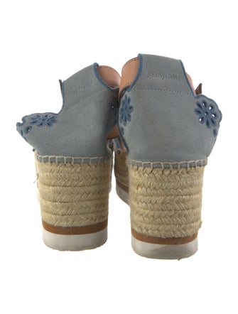 See by Chloé Suede Patterned Espadrilles
