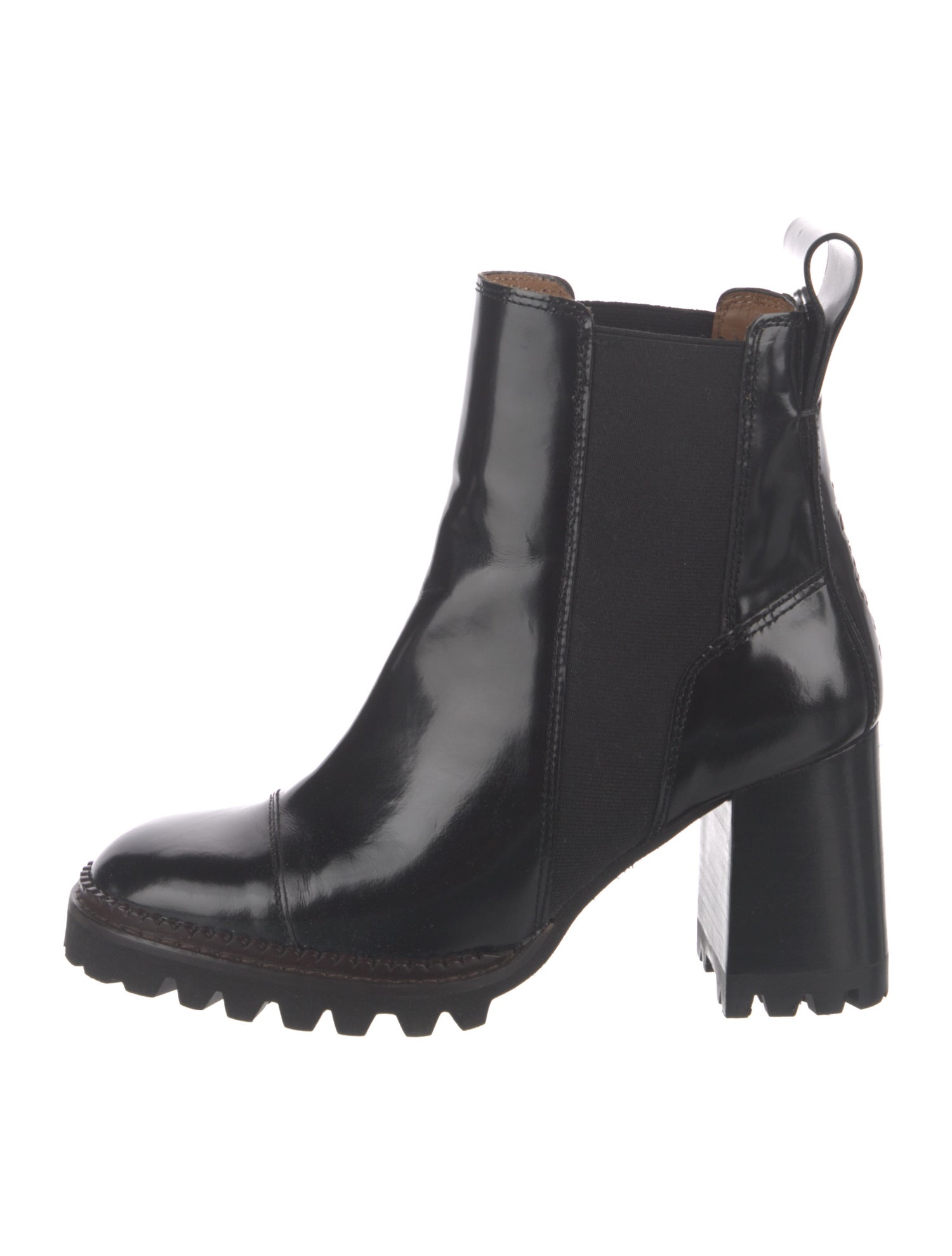 See by Chloé Leather Chelsea Boots