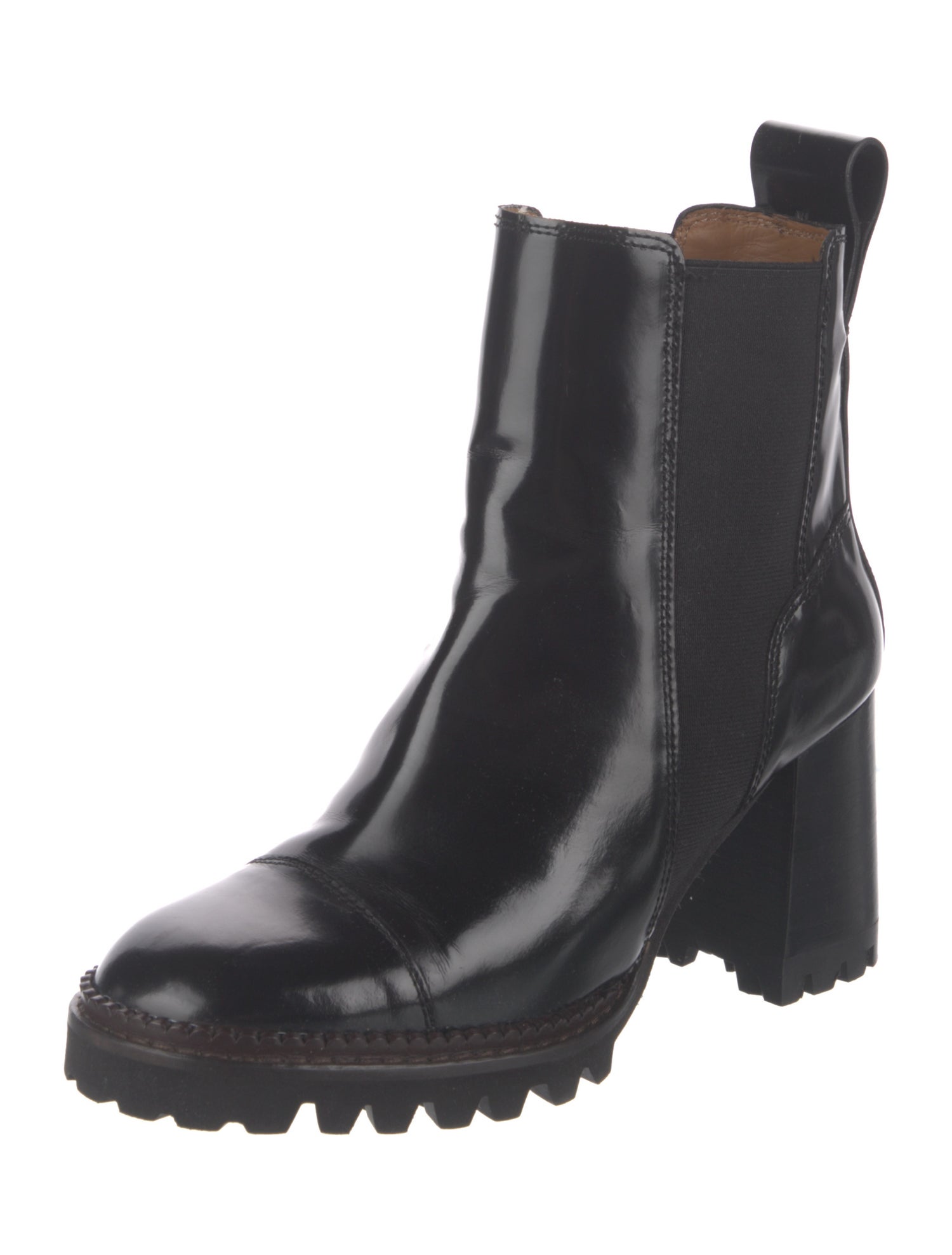 See by Chloé Leather Chelsea Boots