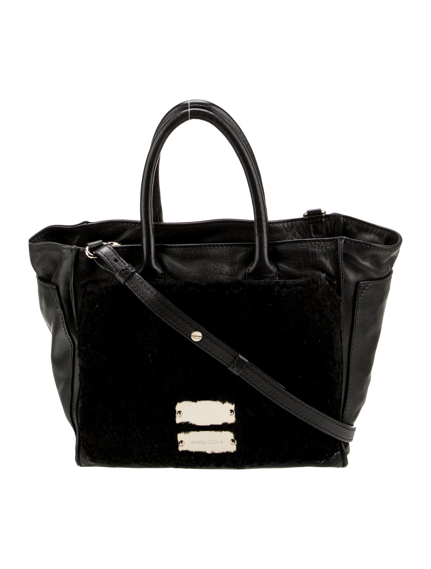 See by Chloé Leather Top Handle Bag