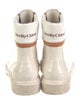 See by Chloé Rubber Colorblock Pattern Rain Boots