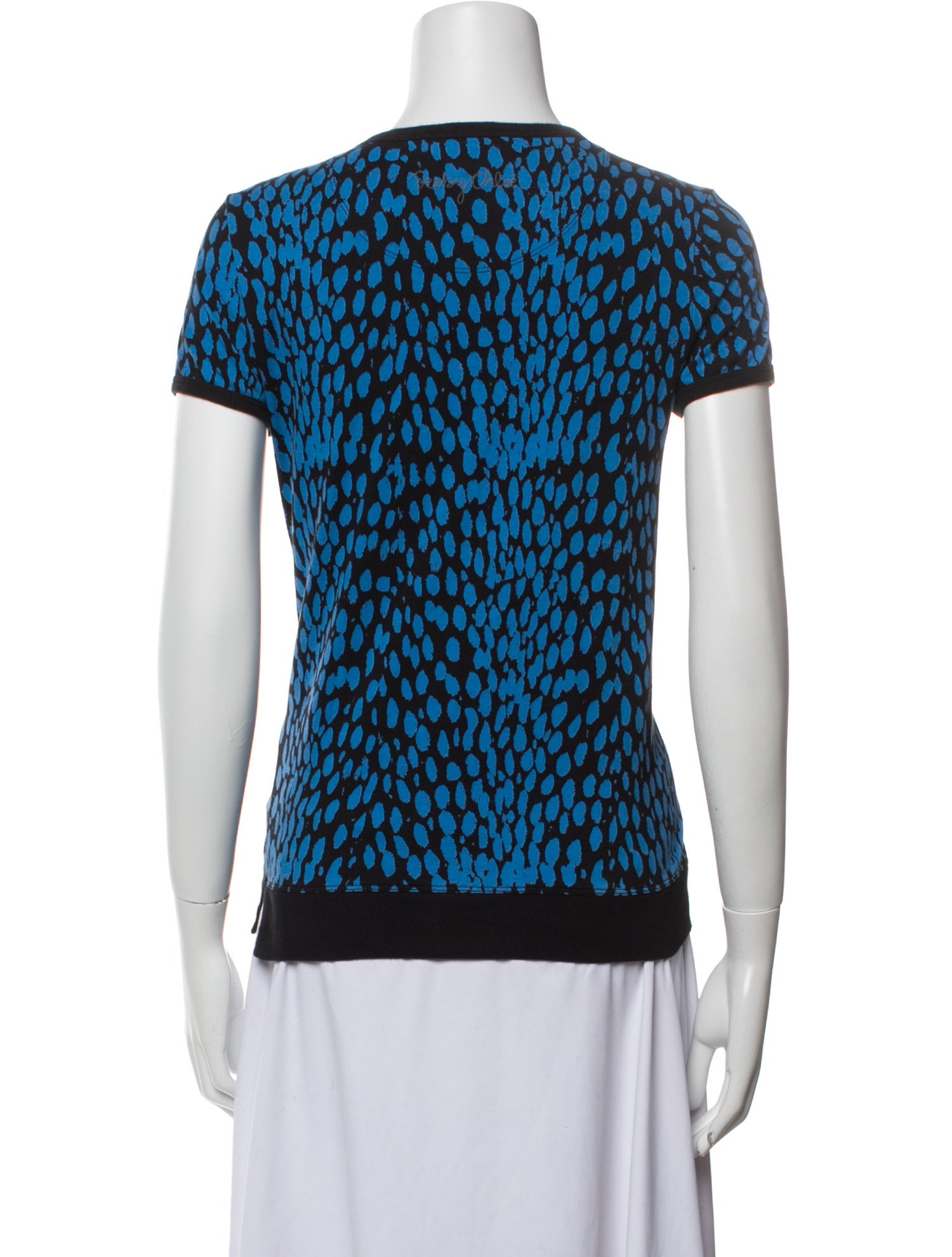 See by Chloé Printed Crew Neck T-Shirt