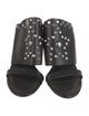 See by Chloé Leather Studded Accents Slides