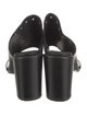 See by Chloé Leather Studded Accents Slides