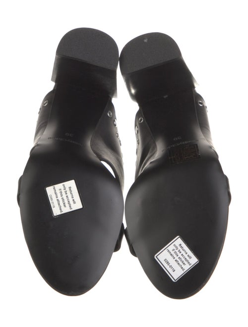 See by Chloé Leather Studded Accents Slides