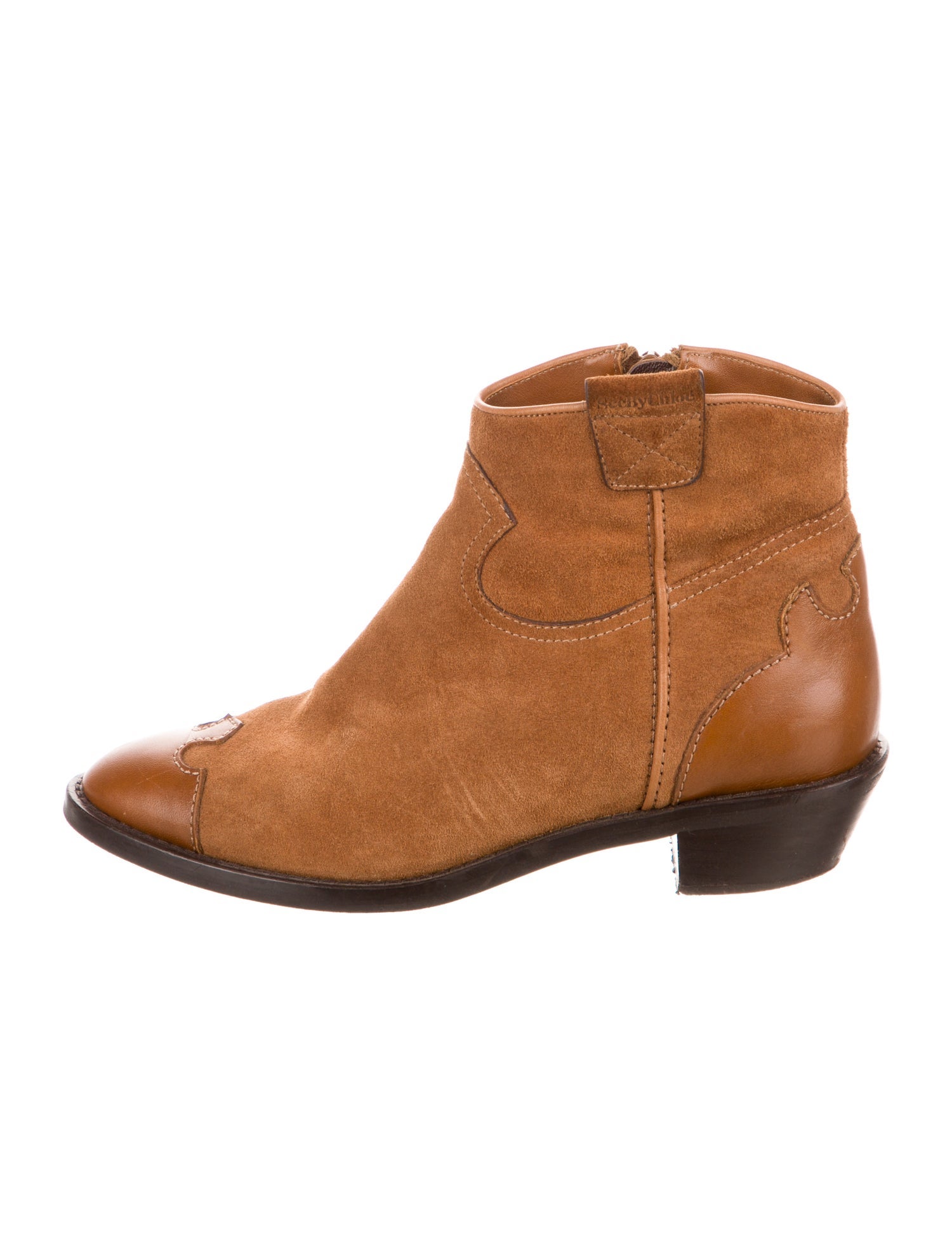 See by Chloé Suede Western Boots
