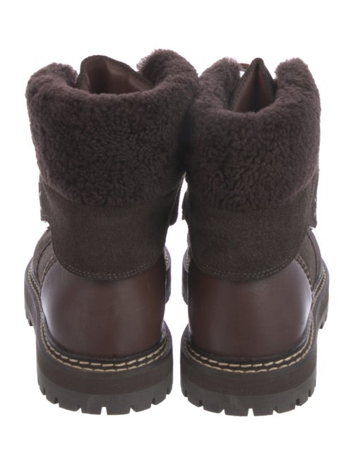 See by Chloé Suede Combat Boots