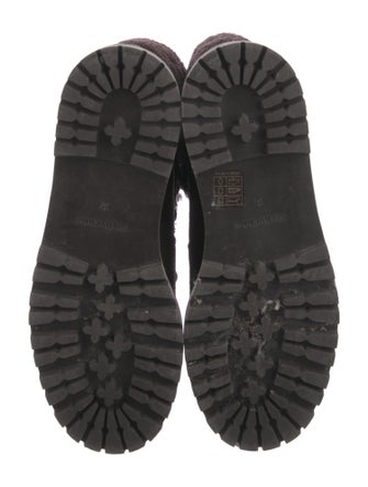 See by Chloé Suede Combat Boots