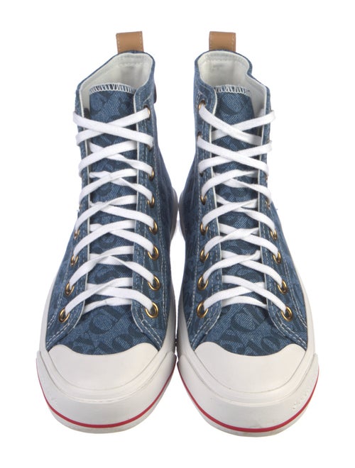 See by Chloé Denim Printed Sneakers