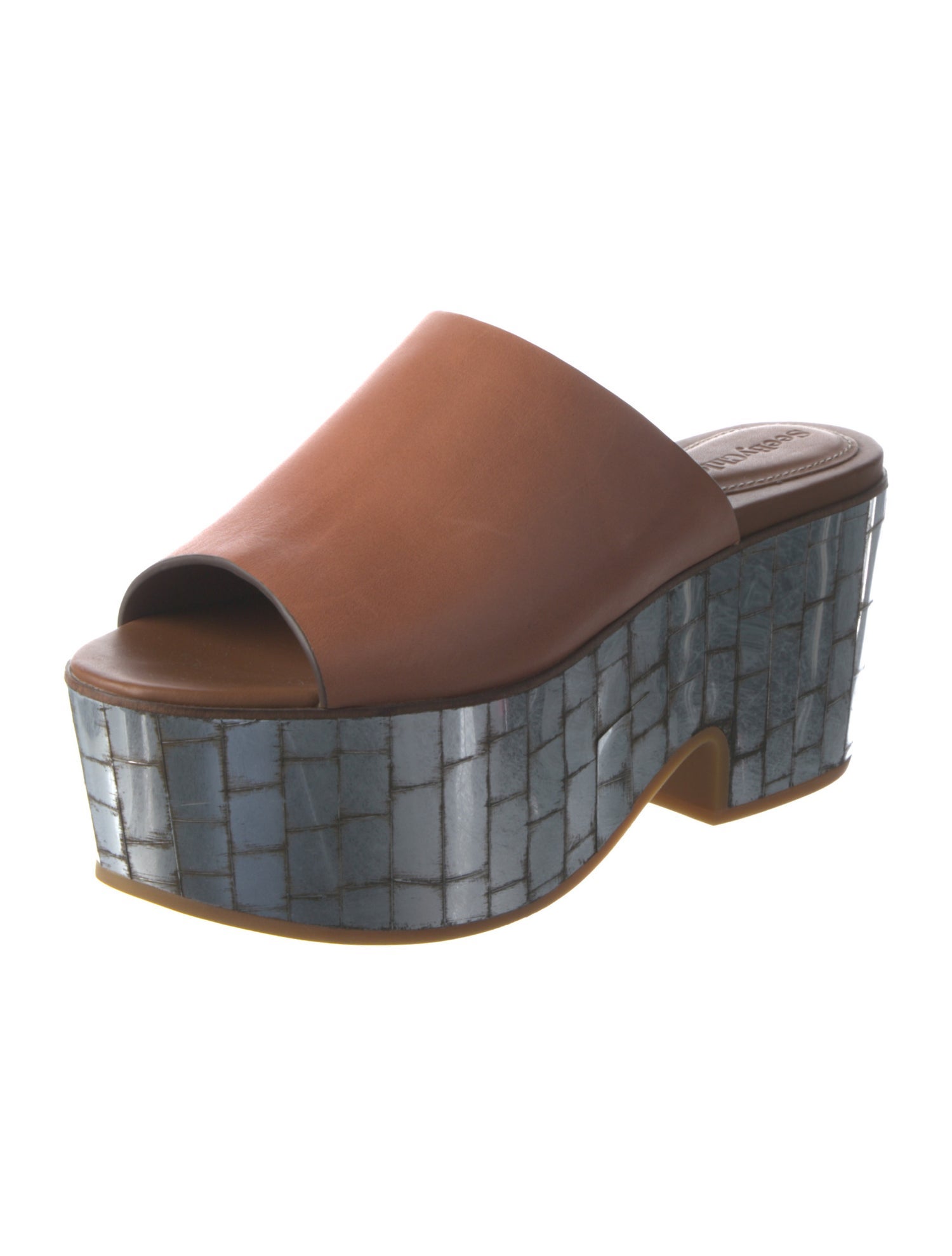 See by Chloé Leather Slides