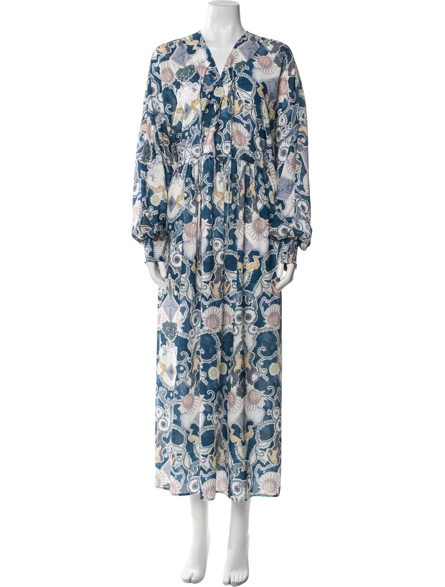 See by Chloé Floral Print Long Dress