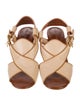 See by Chloé Leather Slingback Sandals