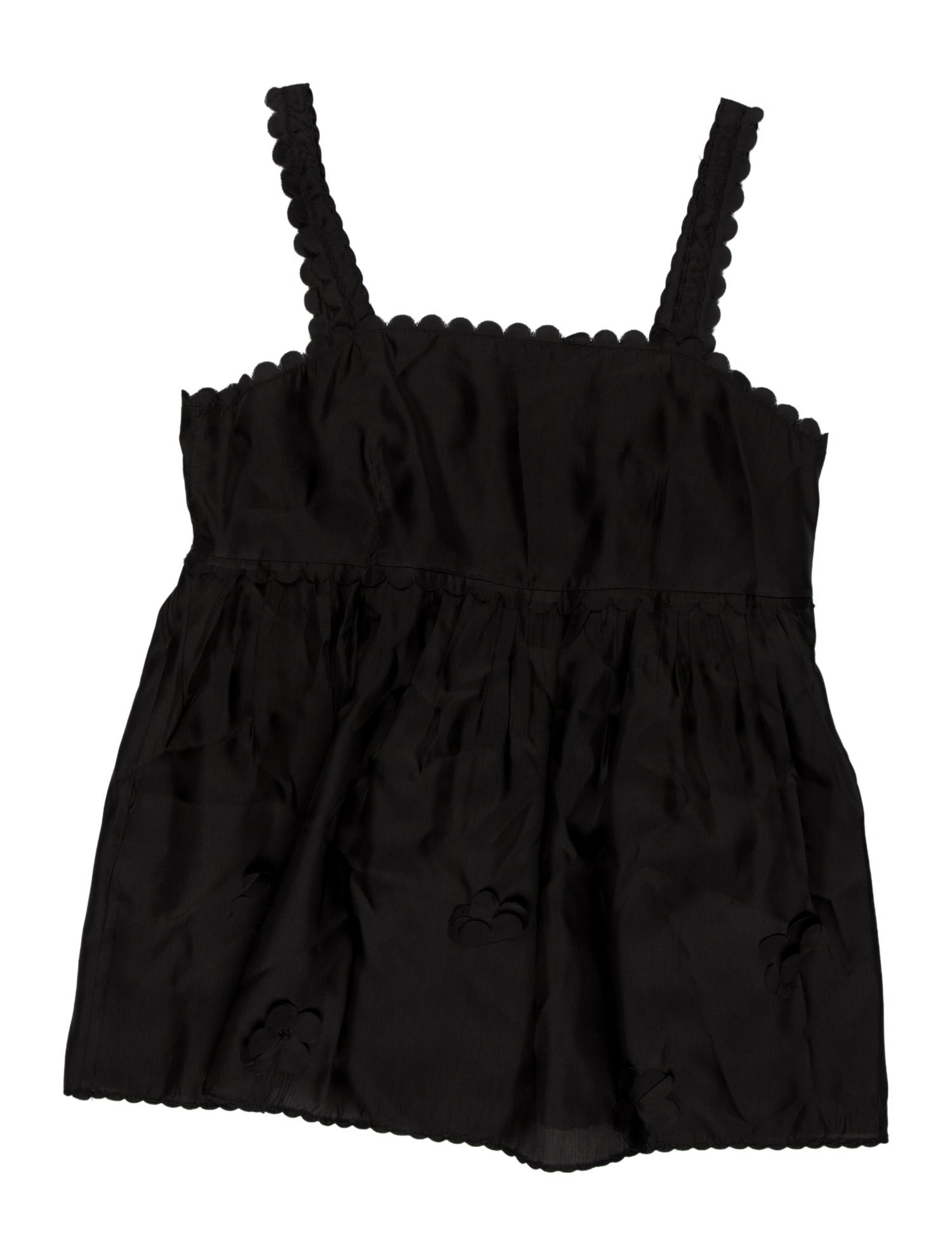 See by Chloé Square Neckline Sleeveless Top