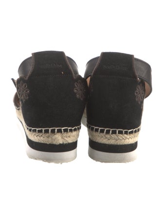 See by Chloé Suede D'Orsay Flats