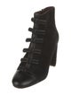 See by Chloé Suede Bow Accents Lace-Up Boots