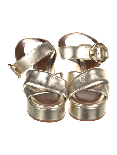 See by Chloé Leather Slingback Sandals