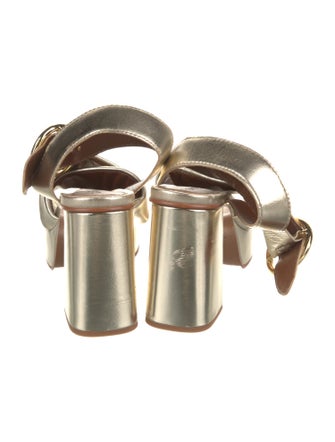 See by Chloé Leather Slingback Sandals