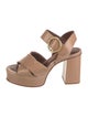 See by Chloé Leather Slingback Sandals