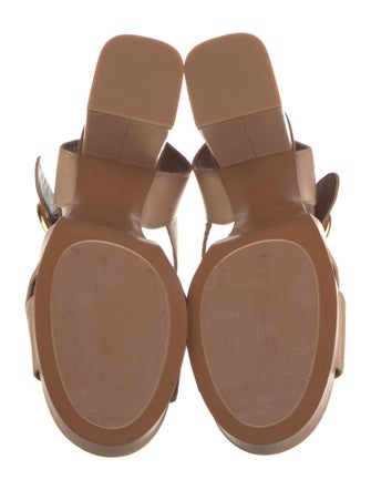 See by Chloé Leather Slingback Sandals