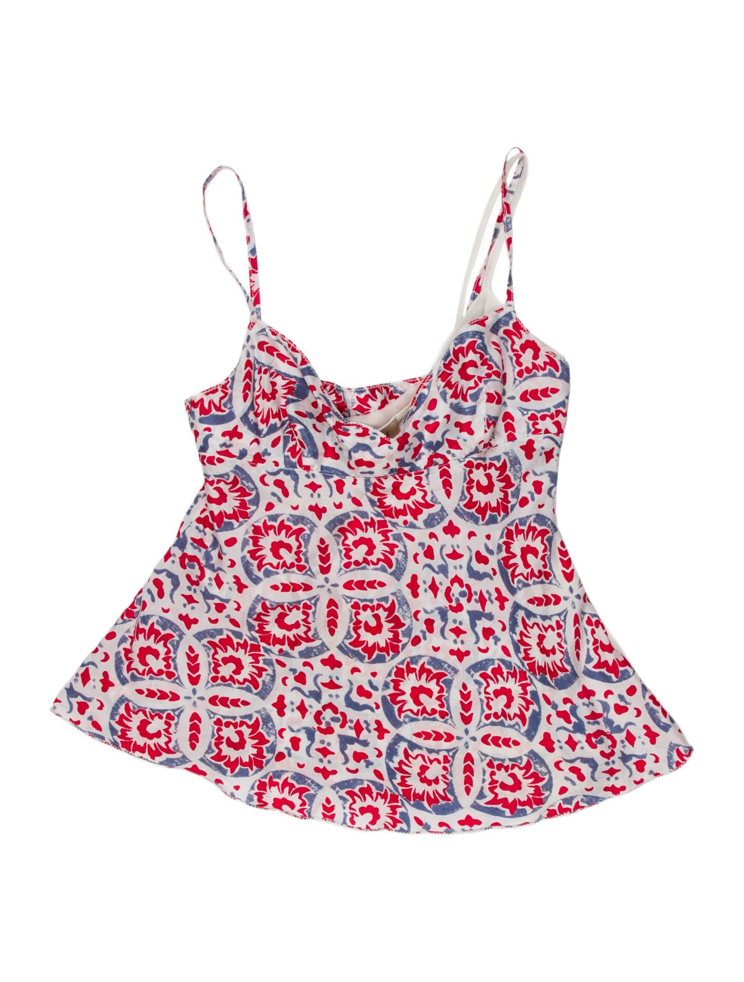 See by Chloé Floral Print Cowl Neck Bodysuit