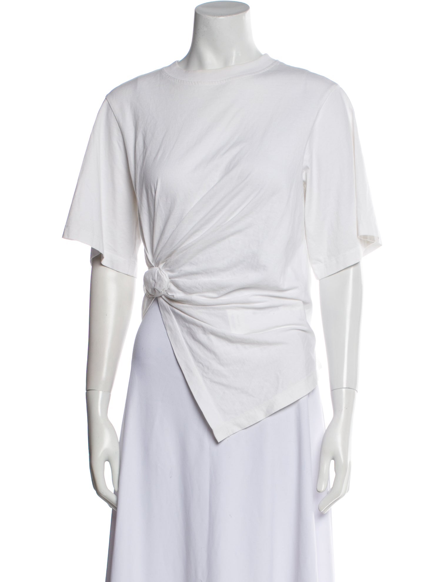 See by Chloé Bateau Neckline Short Sleeve T-Shirt