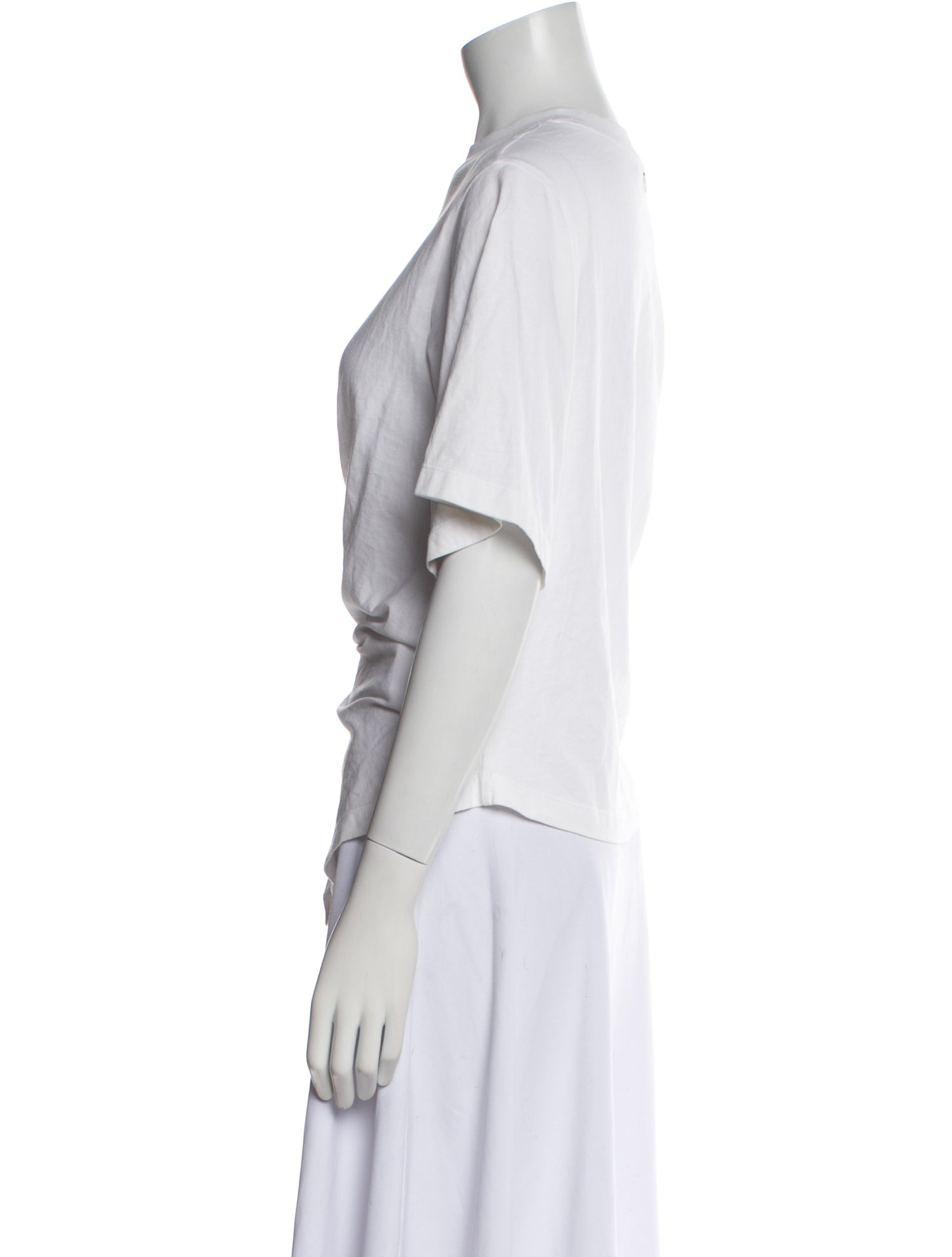 See by Chloé Bateau Neckline Short Sleeve T-Shirt