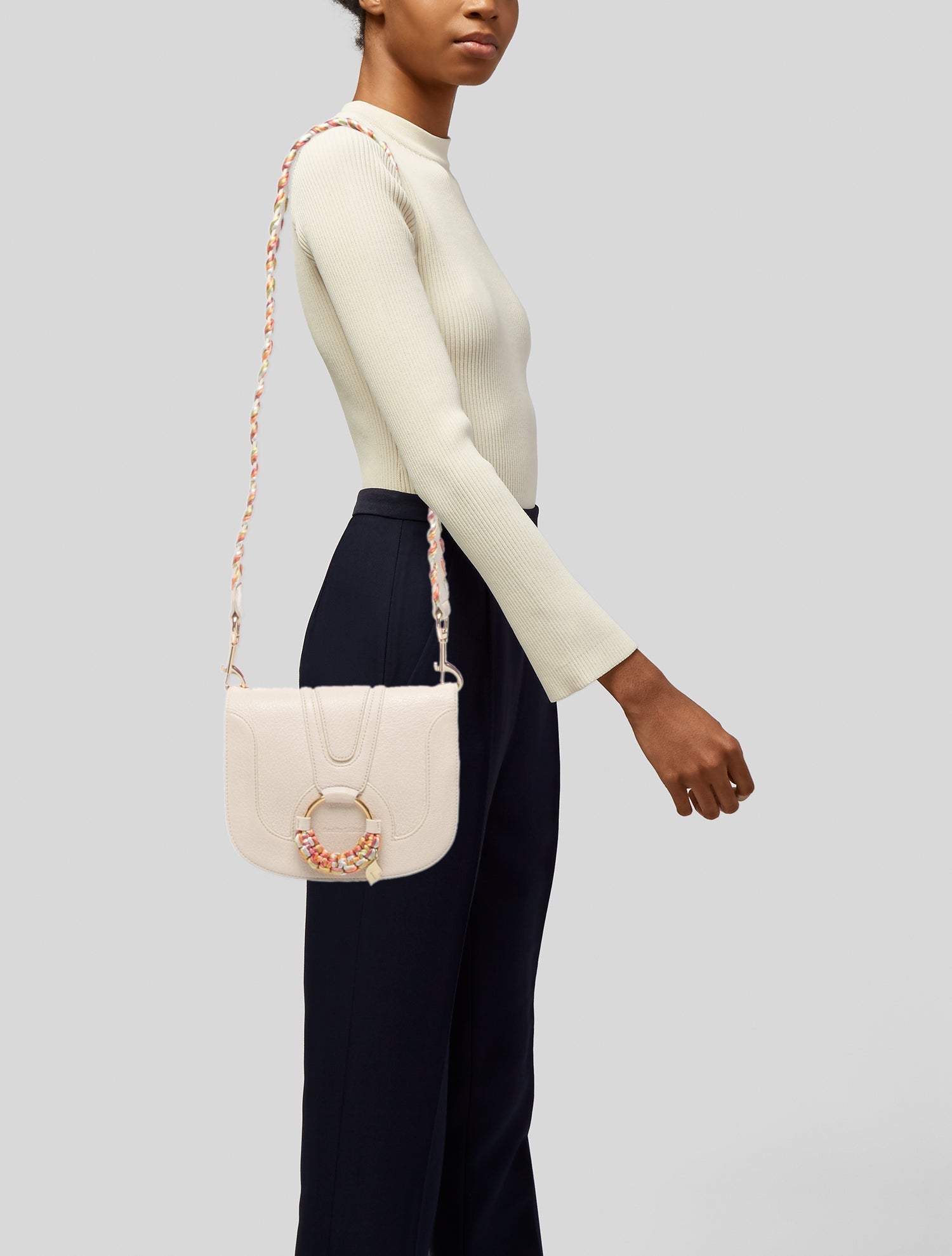 See by Chloé Leather Messenger Bag