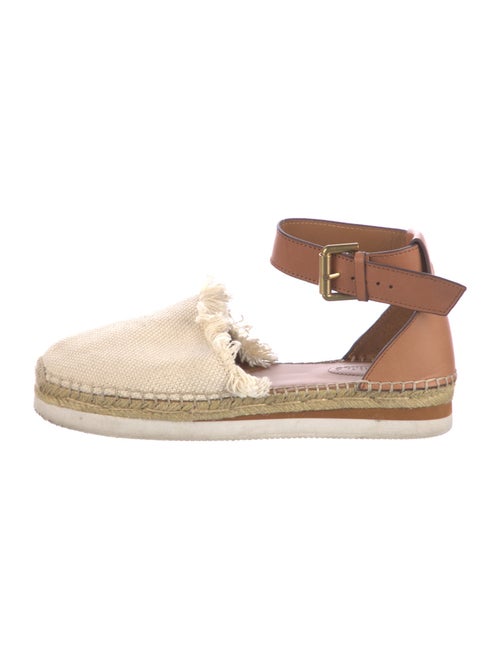 See by Chloé Canvas Colorblock Pattern Espadrilles