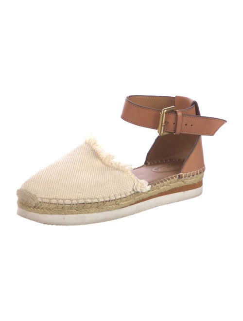 See by Chloé Canvas Colorblock Pattern Espadrilles