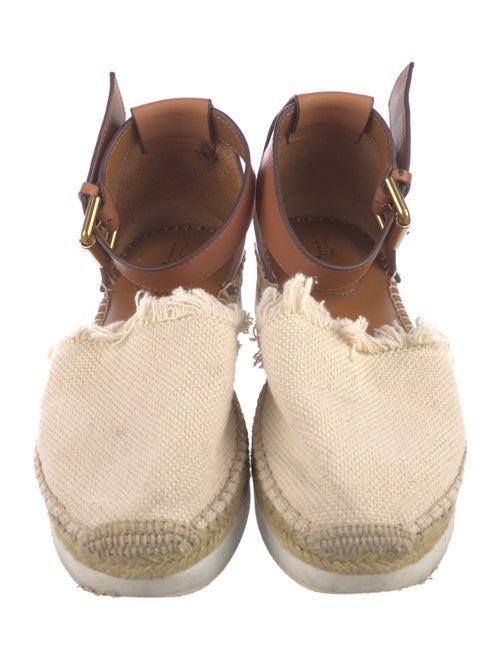 See by Chloé Canvas Colorblock Pattern Espadrilles