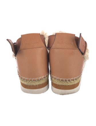 See by Chloé Canvas Colorblock Pattern Espadrilles