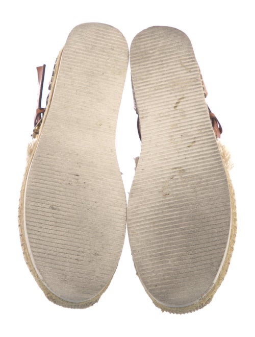 See by Chloé Canvas Colorblock Pattern Espadrilles