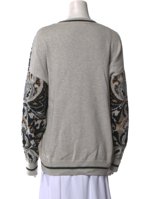 See by Chloé Printed Crew Neck Sweater