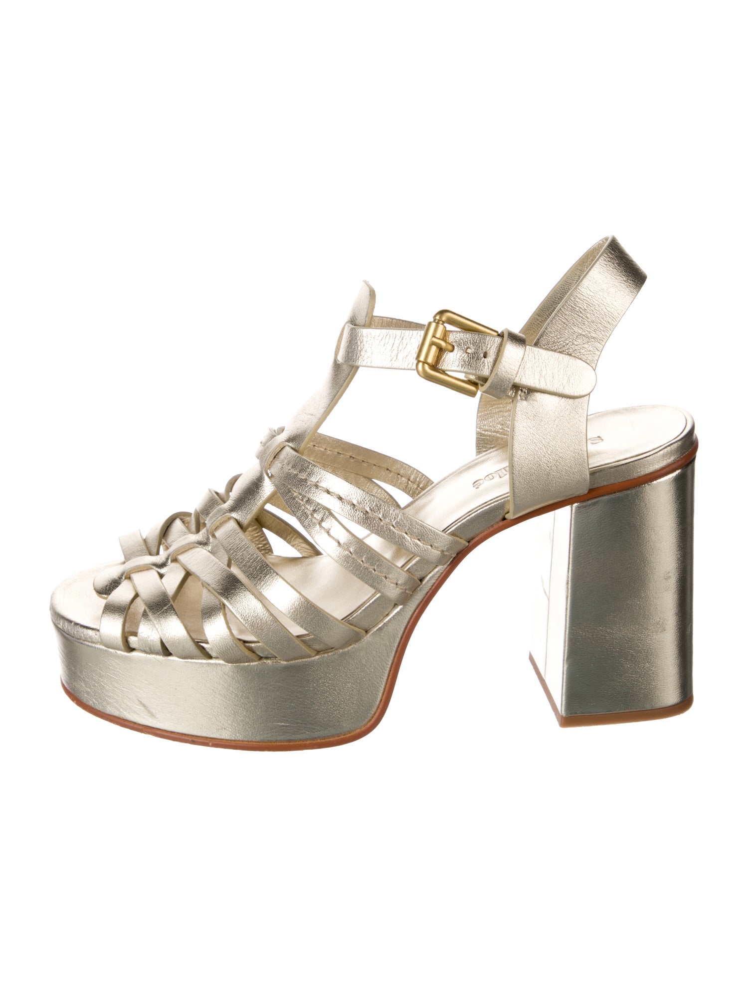 See by Chloé Leather Gladiator Sandals