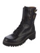 See by Chloé Leather Combat Boots