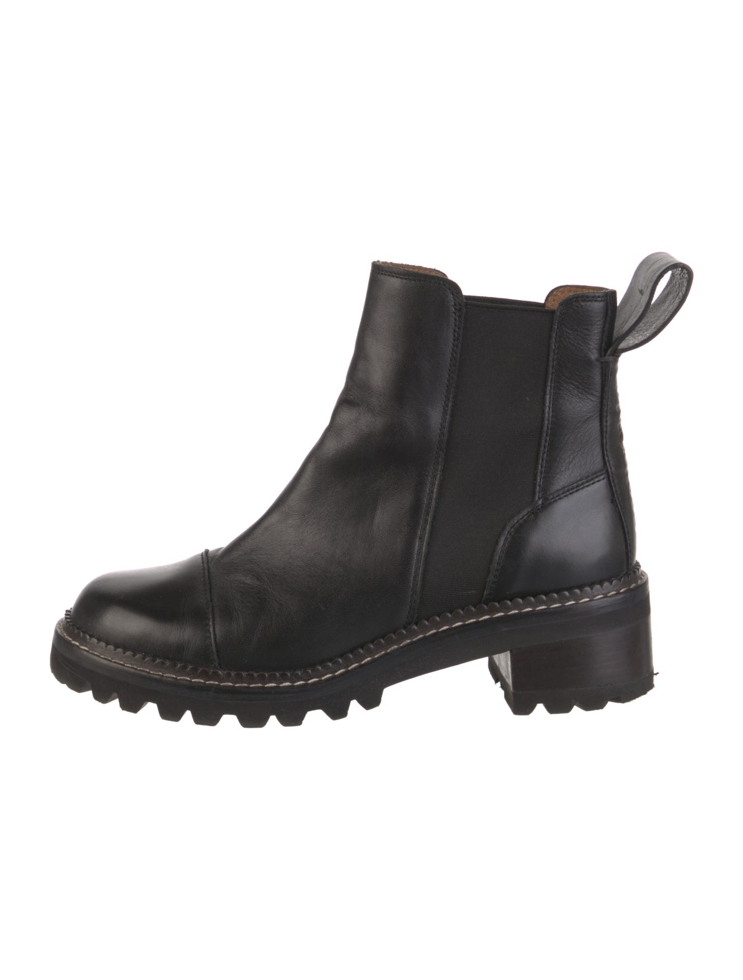 See by Chloé Leather Chelsea Boots