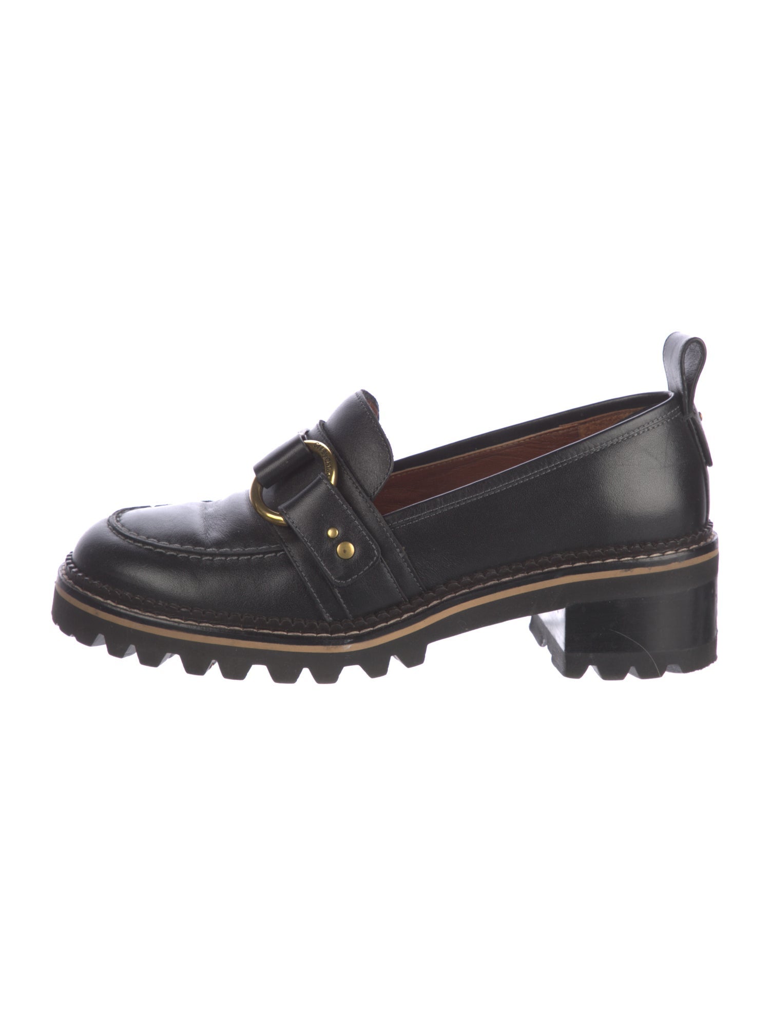 See by Chloé Leather Loafers