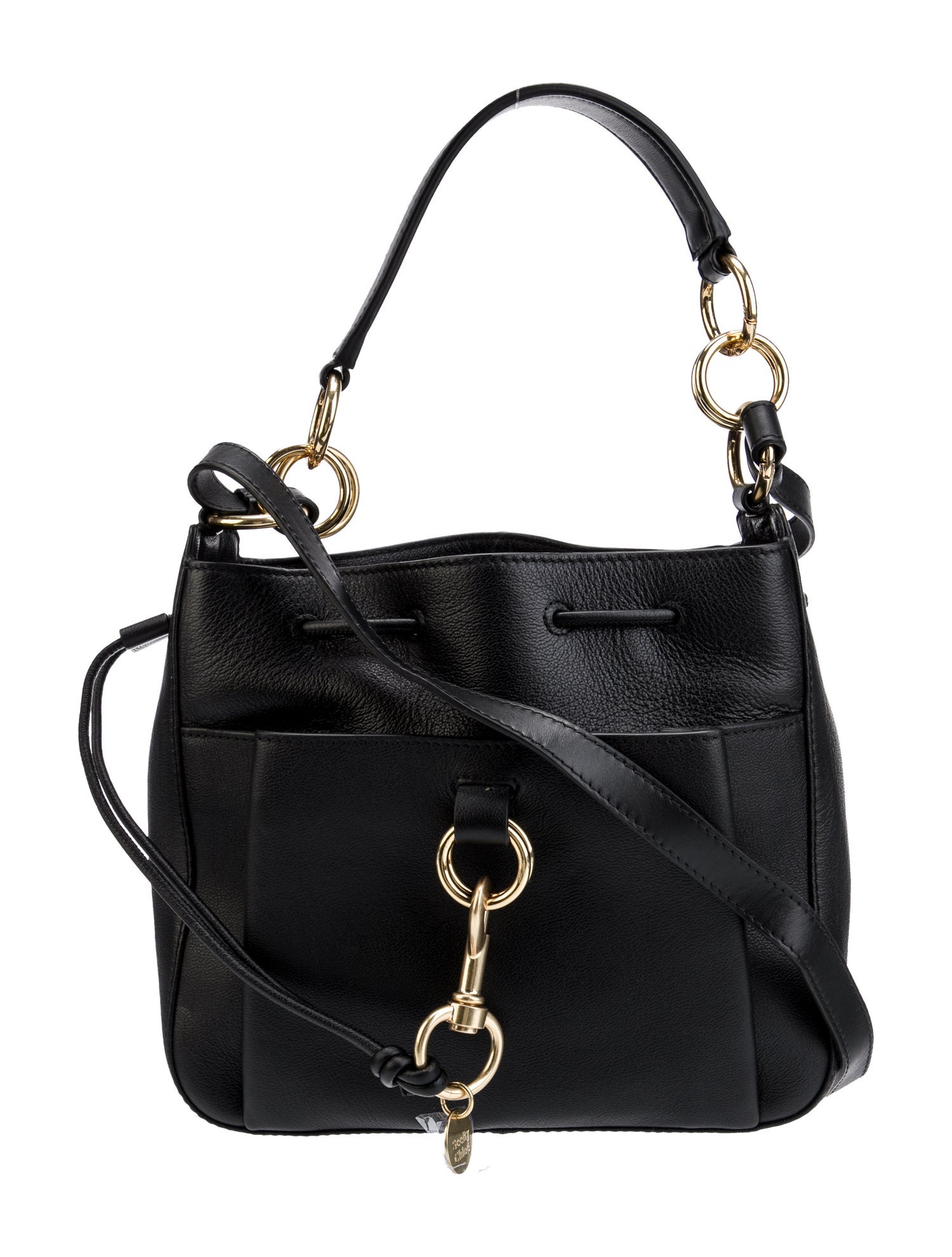 See by Chloé Leather Bucket Bag