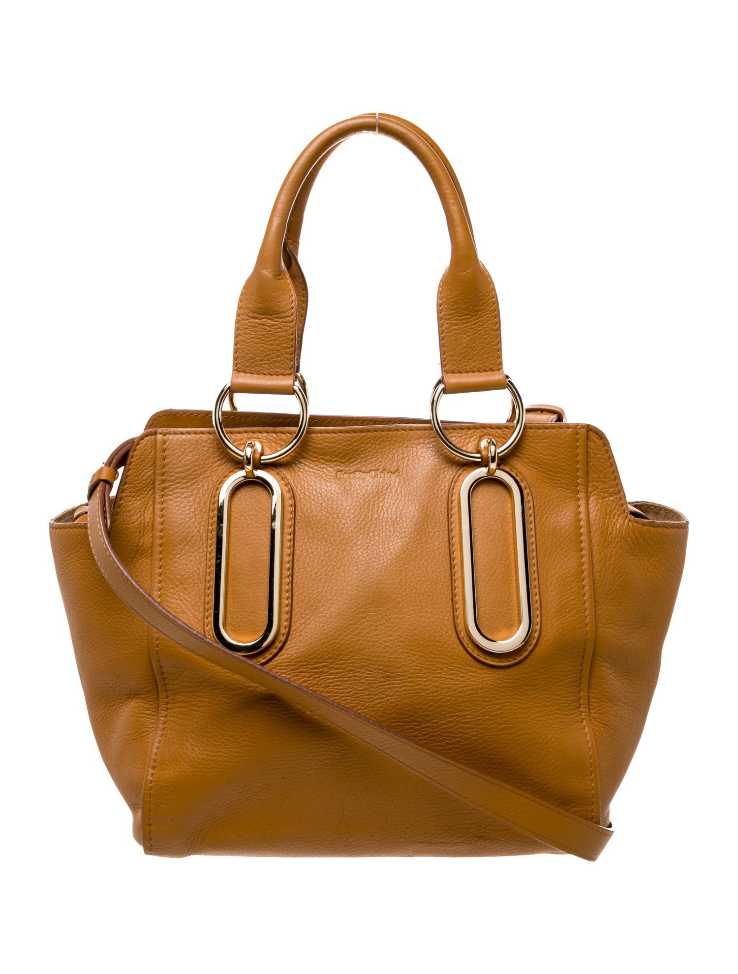 See by Chloé Leather Top Handle Bag