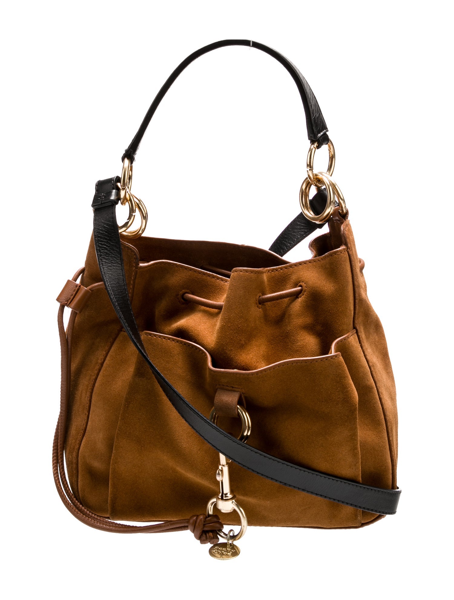 See by Chloé Suede Top Handle Bag