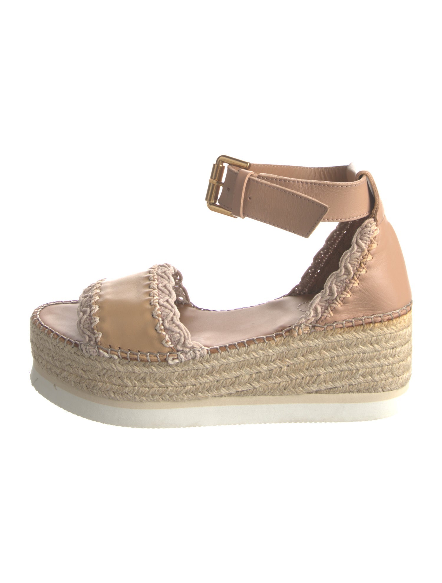 See by Chloé Leather Espadrilles