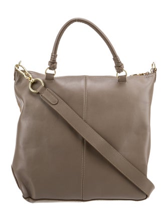 See by Chloé Suede Top Handle Bag
