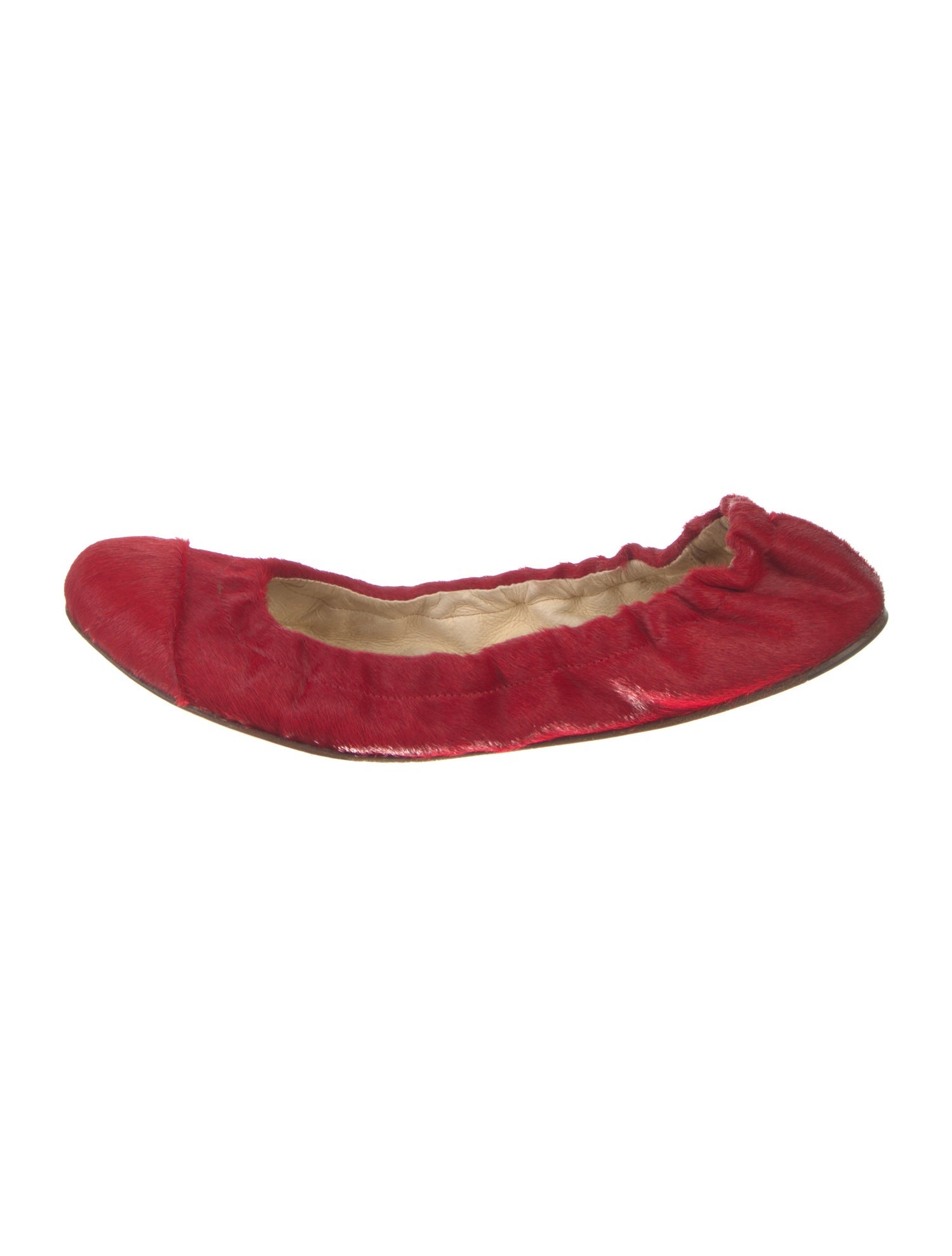 See by Chloé Ponyhair Ballet Flats