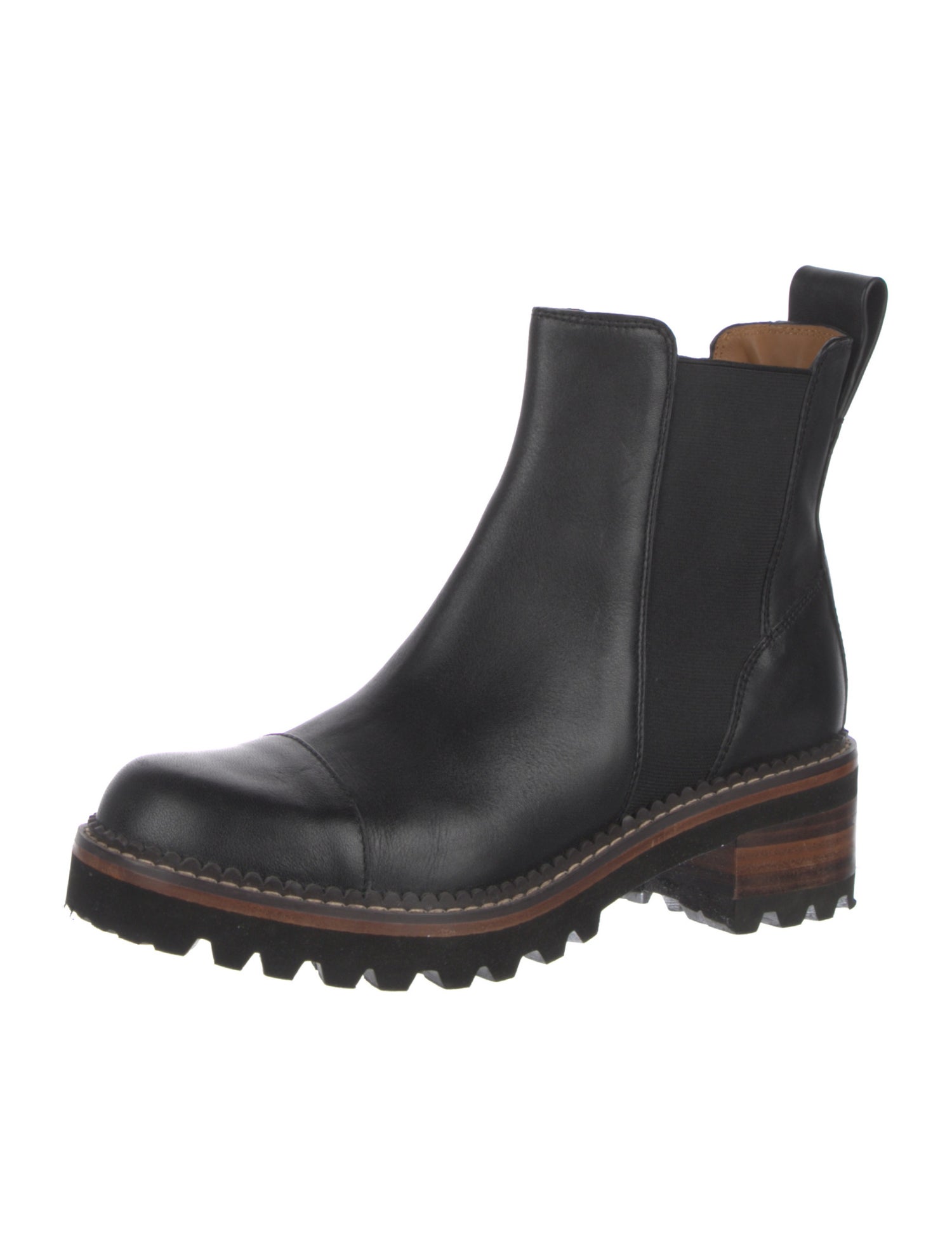 See by Chloé Leather Chelsea Boots